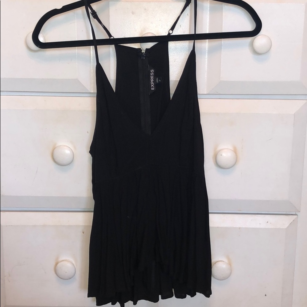V cut tank top from express